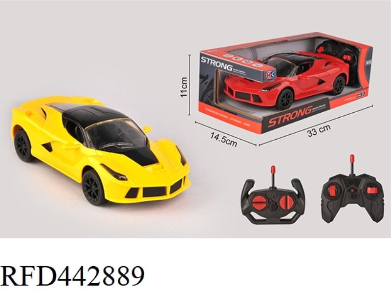 1: 14 FERRARI FOUR-CHANNEL REMOTE CONTROL VEHICLE