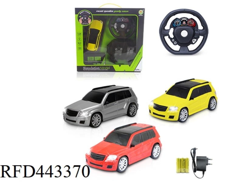 1: 24 MERCEDES BENZ REMOTE CONTROL FOUR OPEN TO TRAFFIC  (INCLUDE)