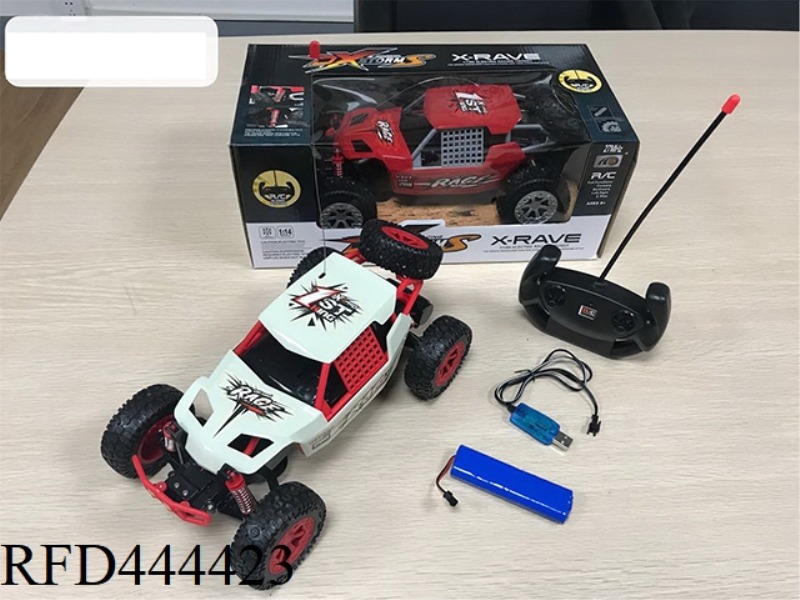 1: 14 FOUR CHANNEL REMOTE CONTROL VEHICLE