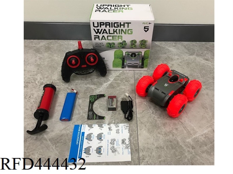 2.4G FOUR-CHANNEL REMOTE CONTROL PNEUMATIC WHEEL ACROBATIC HANDSTAND