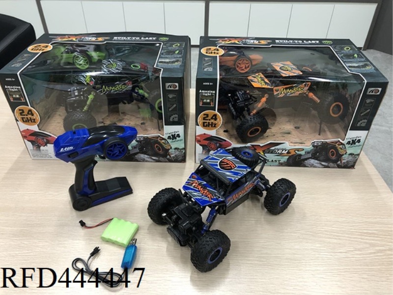 2.4G 1:18 FOUR-CHANNEL REMOTE CONTROL ROCK CLIMBING CAR