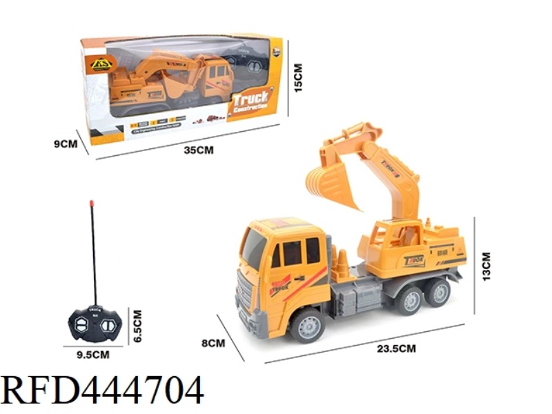 FOUR CHANNEL REMOTE CONTROL LIGHTING ENGINEERING EXCAVATOR