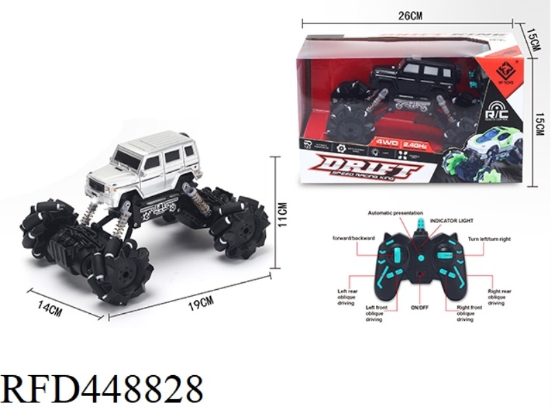 2.4G SIDE RUNNING REMOTE CONTROL MERCEDES BENZ SIMULATION VEHICLE