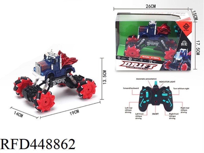 2.4G SIDE REMOTE CONTROL AMERICAN PICKUP TRUCK