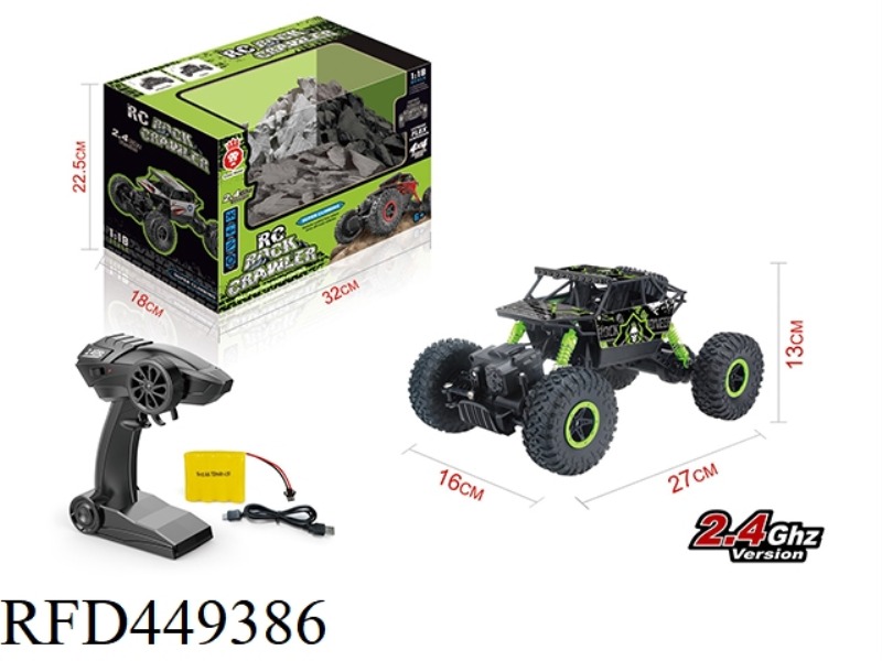 1:18 FOUR-WHEEL DRIVE CLIMBING CAR