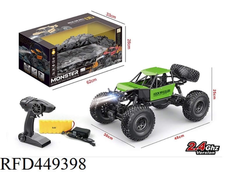 1:8 ALLOY HIGH-SPEED FOUR-WHEEL DRIVE CLIMBING CAR
