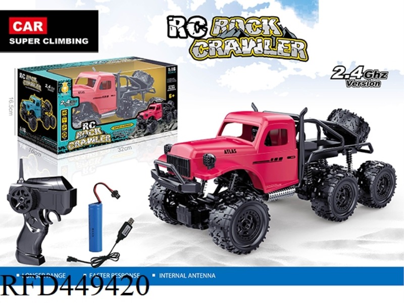 1:16 FOUR-CHANNEL 2.4G REMOTE CONTROL CAR