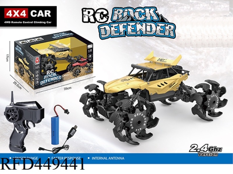 1:16 ALLOY EXPLOSIVE WHEEL RC CAR WITH LIGHT