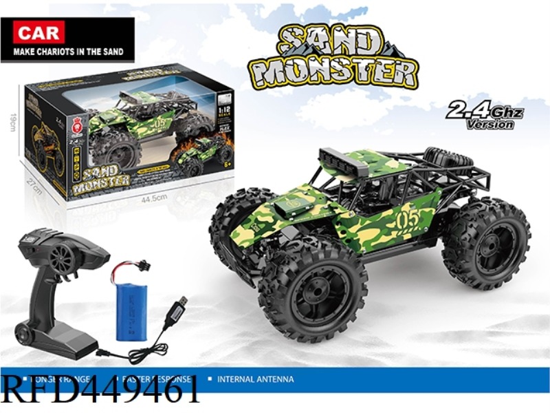 1:12 ALLOY HIGH-SPEED FOUR-CHANNEL REMOTE CONTROL CAR