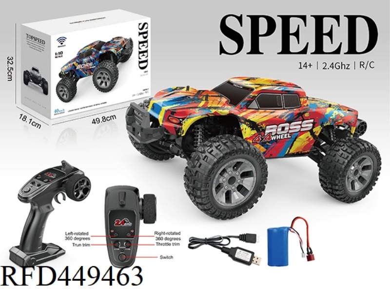 FULL-SCALE 4WD HIGH-SPEED VEHICLE