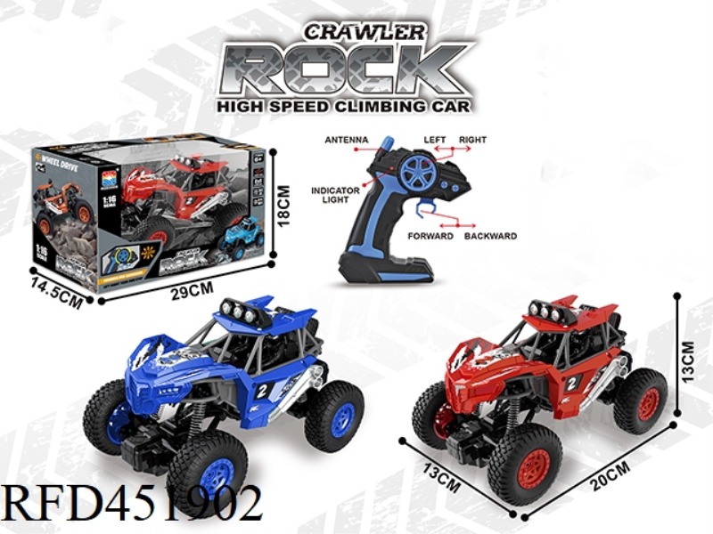 1:16 FOUR-WHEEL CLIMBING REMOTE CONTROL CAR
