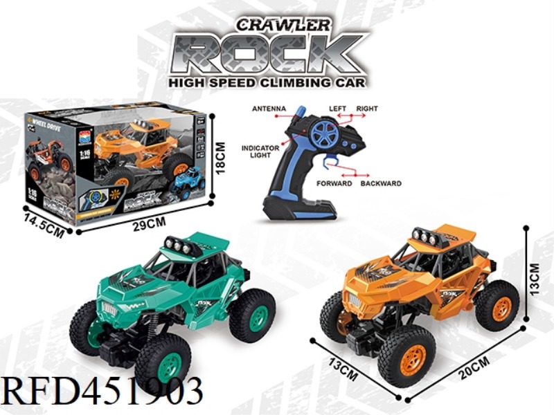 1:16 FOUR-WHEEL CLIMBING REMOTE CONTROL CAR