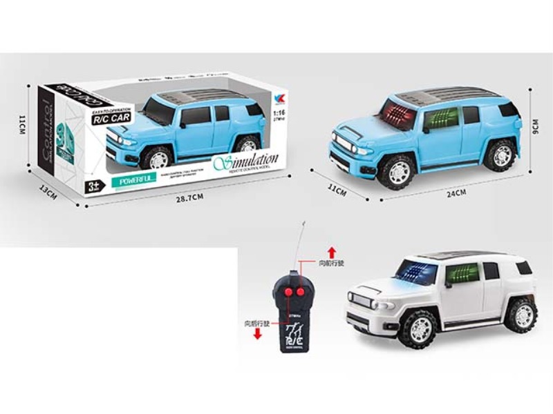 1: 16 ERTONG TOYOTA OFF-ROAD VEHICLE WITH 3D LIGHTING SIMULATION