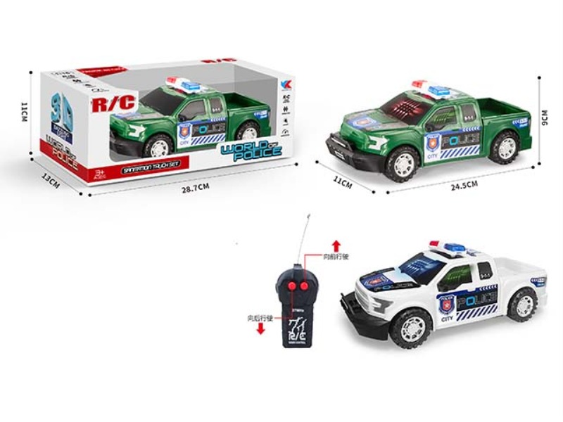 1: 16 ERTONG FORD F150 RAPTOR WITH 3D LIGHT POLICE CAR