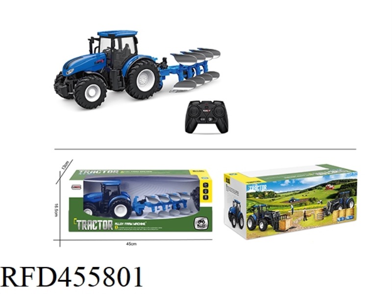 ALLOY REMOTE CONTROL FARMER FLIP PLOW TRUCK