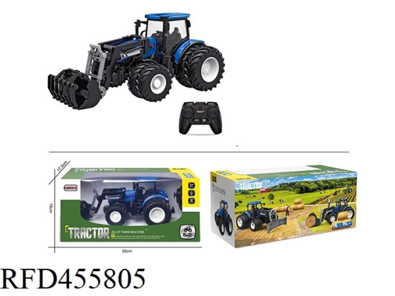 ALLOY REMOTE CONTROL FARMER TRUCK