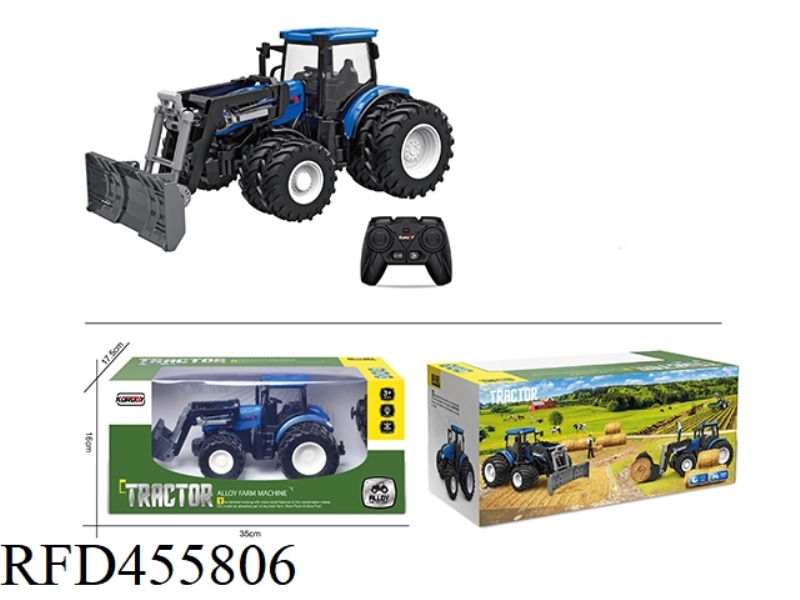 ALLOY REMOTE CONTROL FARMER PUSH TROLLEY