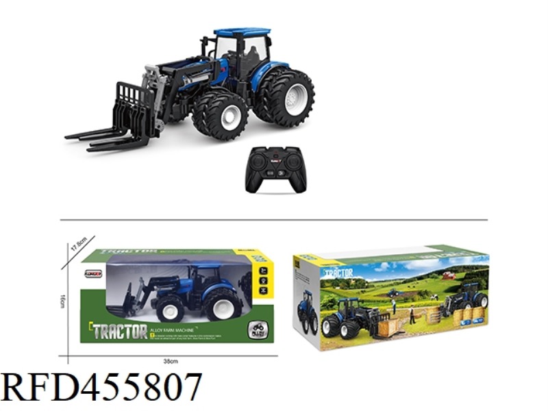 ALLOY REMOTE CONTROL FARMER FORKLIFT