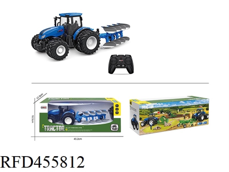 ALLOY REMOTE CONTROL FARMER FLIP PLOW TRUCK