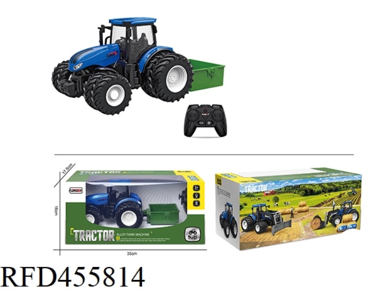 ALLOY REMOTE CONTROL FARMER TILT TRUCK