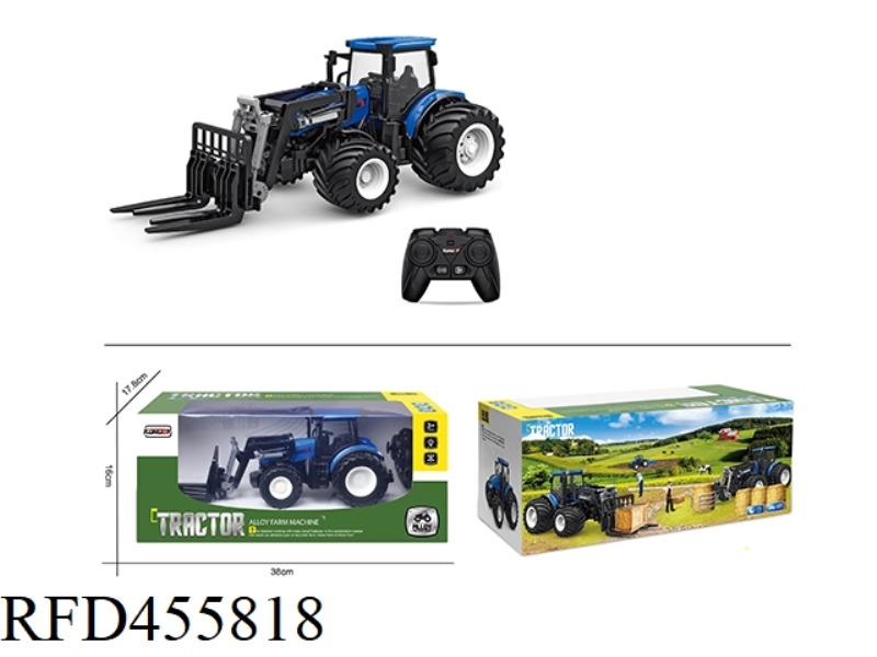 ALLOY REMOTE CONTROL FARMER FORKLIFT