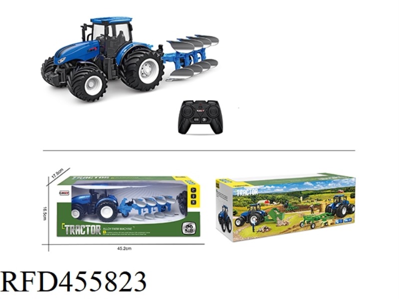 ALLOY REMOTE CONTROL FARMER FLIP PLOW TRUCK