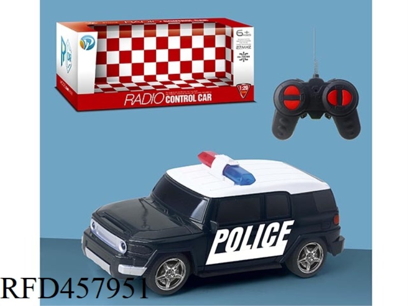 FJ1: 20 FOUR-WAY REMOTE CONTROL CAR