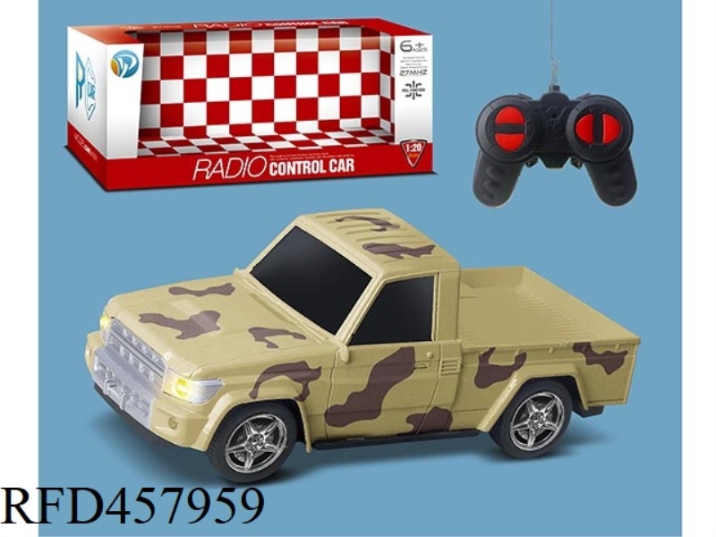 1:20 FOUR-WAY PICKUP TRUCK REMOTE CONTROL CAR