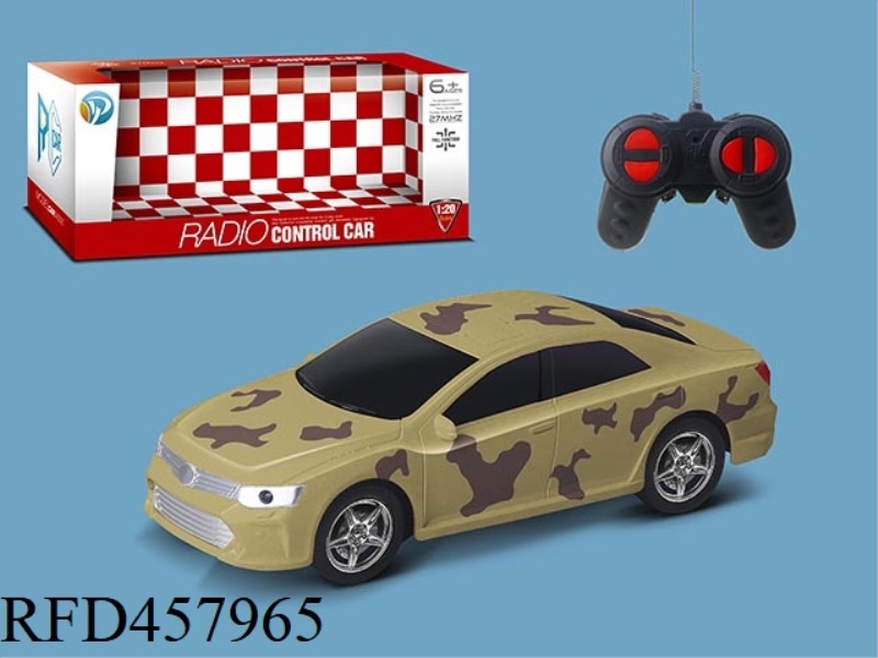 1:20 FOUR-WAY CAMRY REMOTE CONTROL POLICE CAR