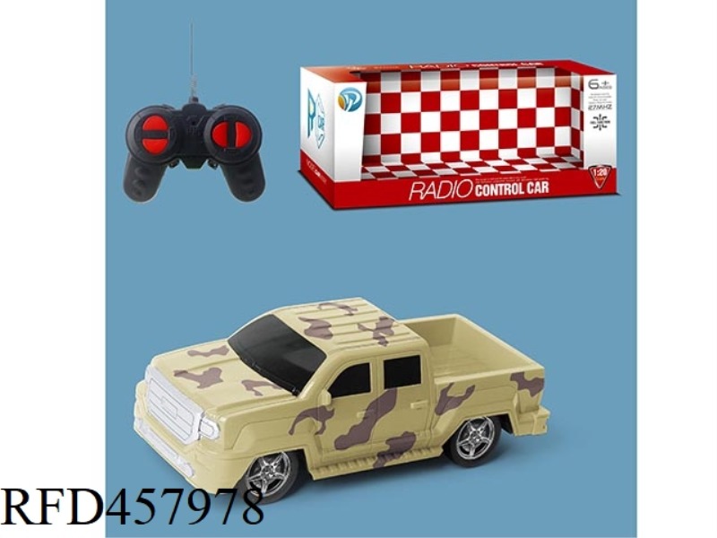 1:20 FOUR-WAY GMC REMOTE CONTROL POLICE CAR