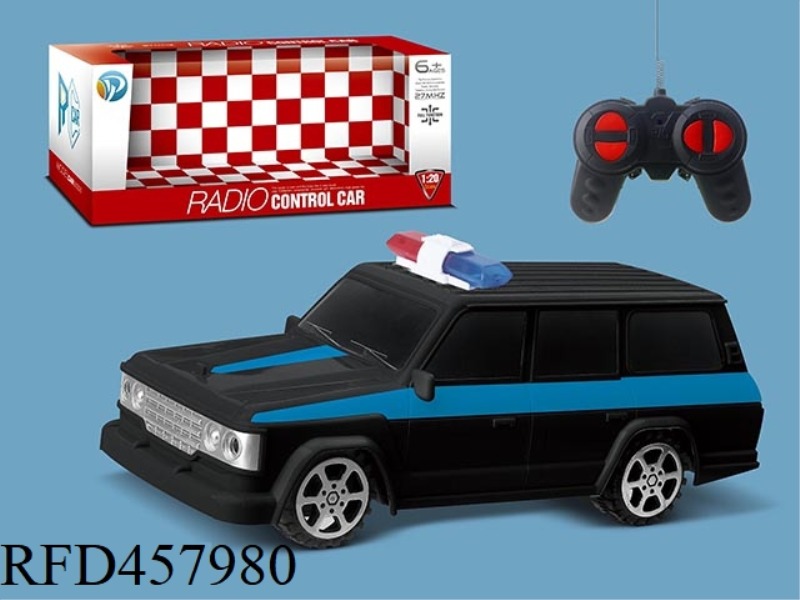 1:20 FOUR-WAY TOYOTA REMOTE CONTROL POLICE CAR