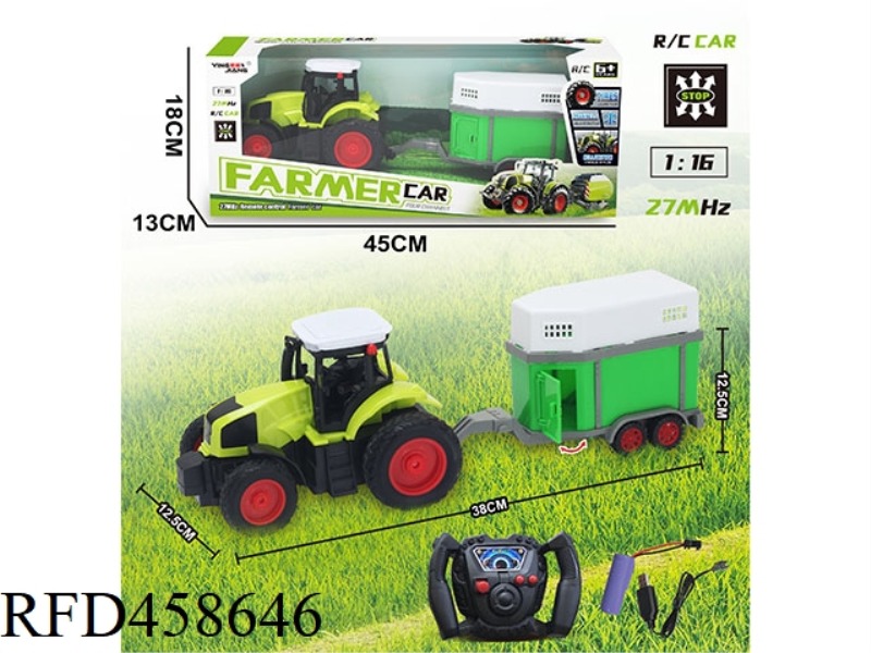 1:16 27MHZ FOUR-CHANNEL FARMER CAR
