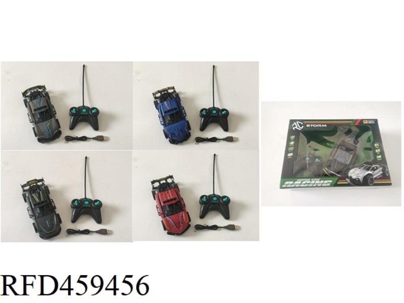 27MHZ1:18 FOUR-CHANNEL HIGH-SPEED VEHICLE