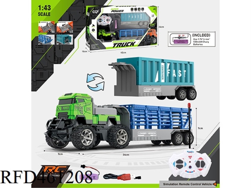 1: 43 REMOTE CONTROL TRAILER GIFT BOX