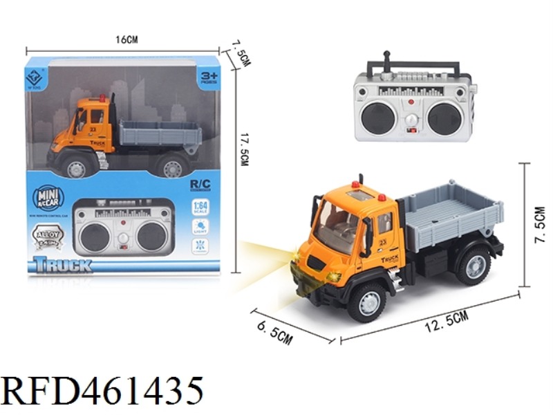 1: 64 CROSS 2.4G ALLOY REMOTE CONTROL TRANSPORT TRUCK (2.4G)