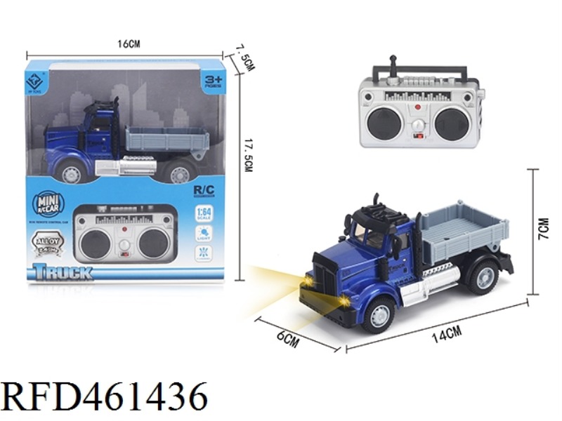1: 64 CROSS 2.4G ALLOY REMOTE CONTROL TRANSPORT TRUCK (2.4G)