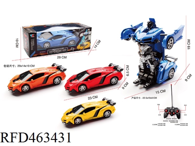 1: 18 BATONG LAMBORGHINI POISON DEFORMATION SIMULATION REMOTE CONTROL VEHICLE