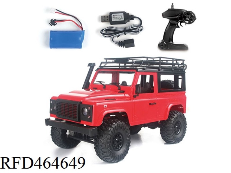 2.4G FOUR-WHEEL DRIVE CLIMBING OFF-ROAD VEHICLE