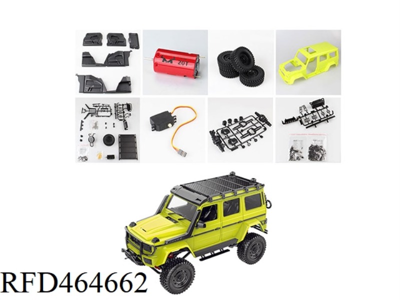 2.4G FOUR-WHEEL DRIVE CLIMBING OFF-ROAD MODEL CAR