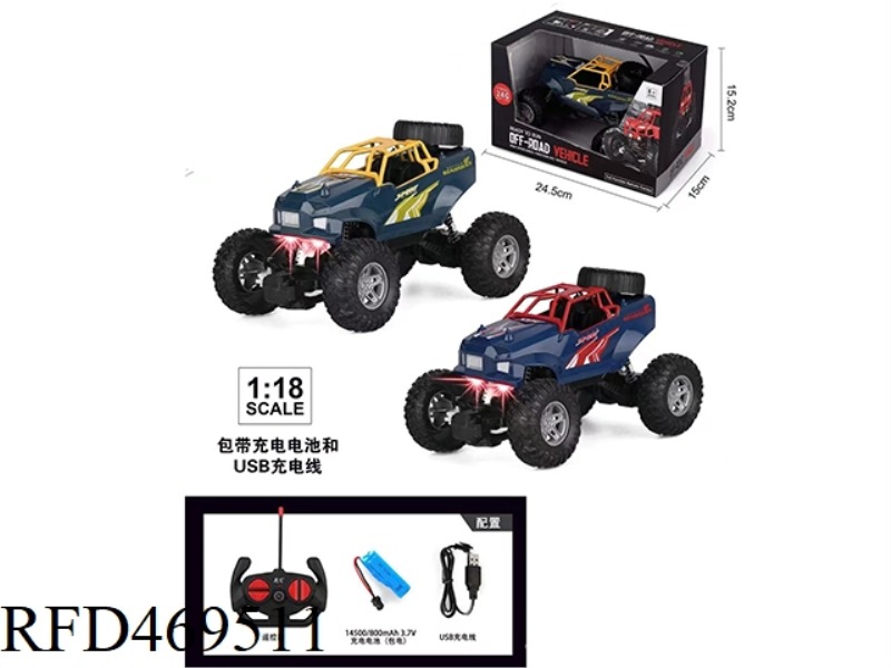 FOUR-CHANNEL CLIMBING CAR