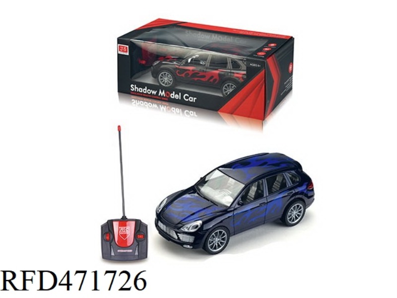1:18 FIRE DRAGON WITH HEADLIGHTS PORSCHE FOUR-CHANNEL REMOTE CONTROL CAR