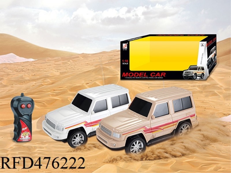 1:18 TWO-CHANNEL REMOTE CONTROL CAR (NOT INCLUDE)