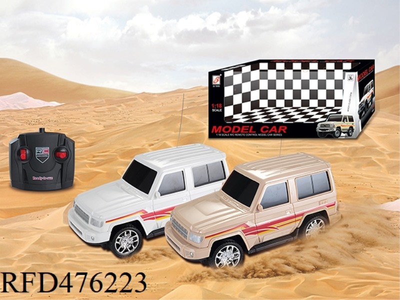 1:18 FOUR-CHANNEL REMOTE CONTROL CAR (NOT INCLUDE)