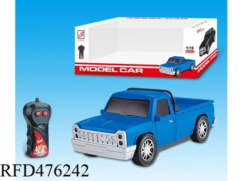 1:18 PICKUP TWO-CHANNEL REMOTE CONTROL CAR (NOT INCLUDE)