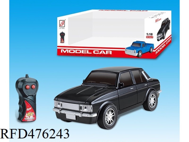 1:18 TWO-CHANNEL REMOTE CONTROL CAR (NOT INCLUDE)