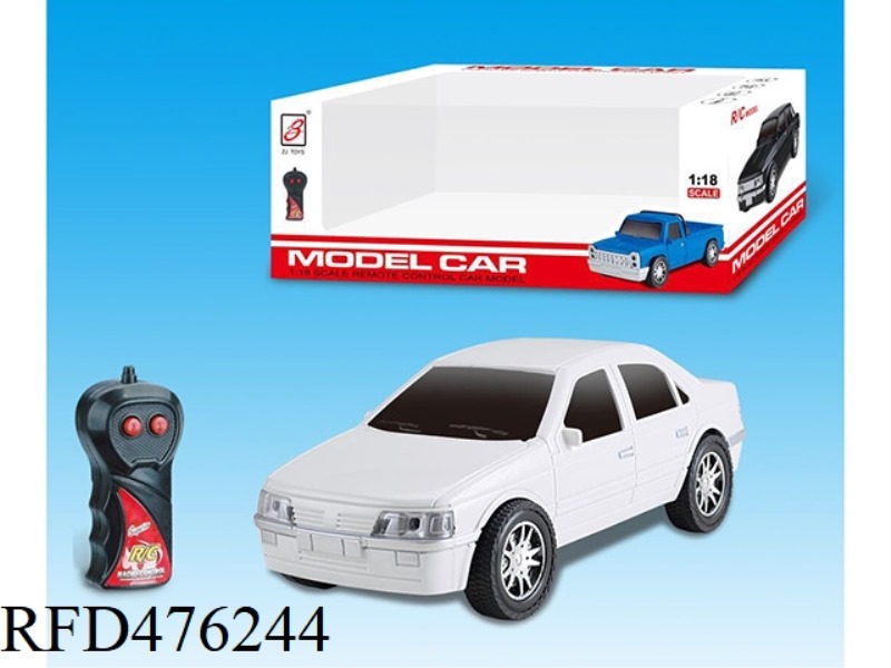 1:18 TWO-CHANNEL REMOTE CONTROL CAR (NOT INCLUDE)