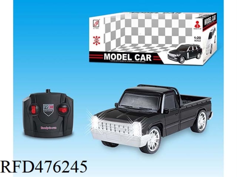 1:20 PICKUP FOUR-CHANNEL REMOTE CONTROL CAR WITH HEADLIGHT (NOT INCLUDE)