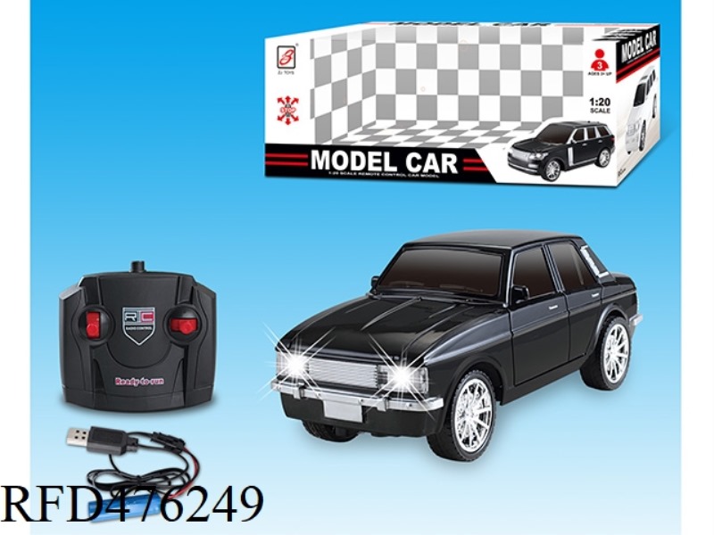 1:20 FOUR-CHANNEL REMOTE CONTROL CAR WITH HEADLIGHTS  (INCLUDE)