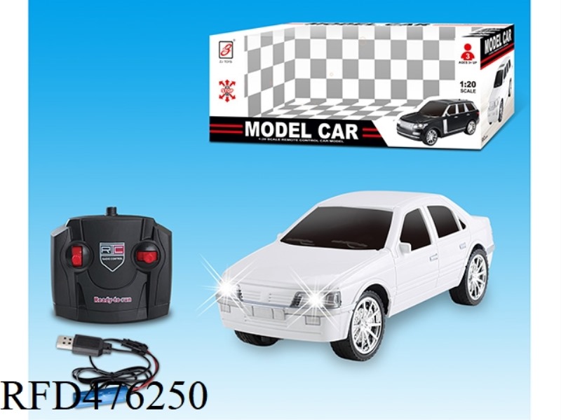 1:20 FOUR-CHANNEL REMOTE CONTROL CAR WITH HEADLIGHTS  (INCLUDE)