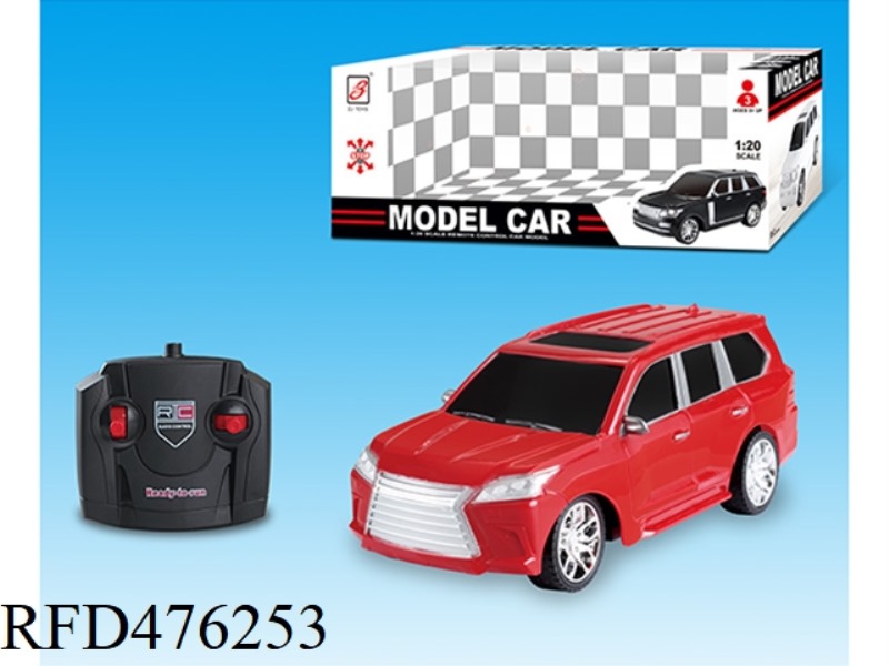1:20LX570 FOUR-CHANNEL REMOTE CONTROL CAR (NOT INCLUDE)